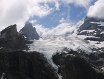 Pohled na ledovec I. (Švýcarsko)
